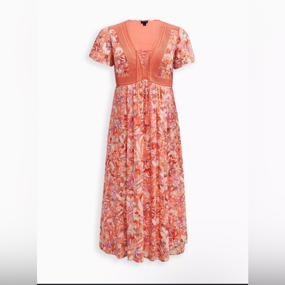 Torrid Coral Blouse